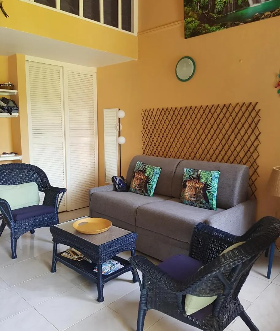 T2 Duplex Climatise Avec Piscine - Plage Anse A L'Ane 레트루아질레 마르티니크